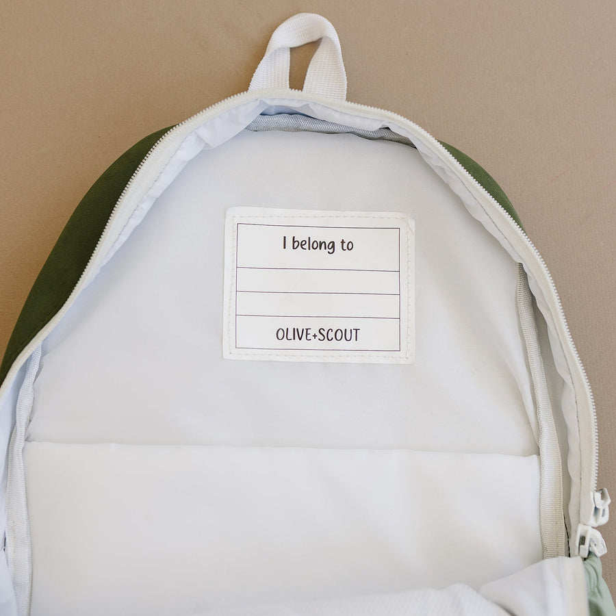 Kids Backpack - Olive + Scout