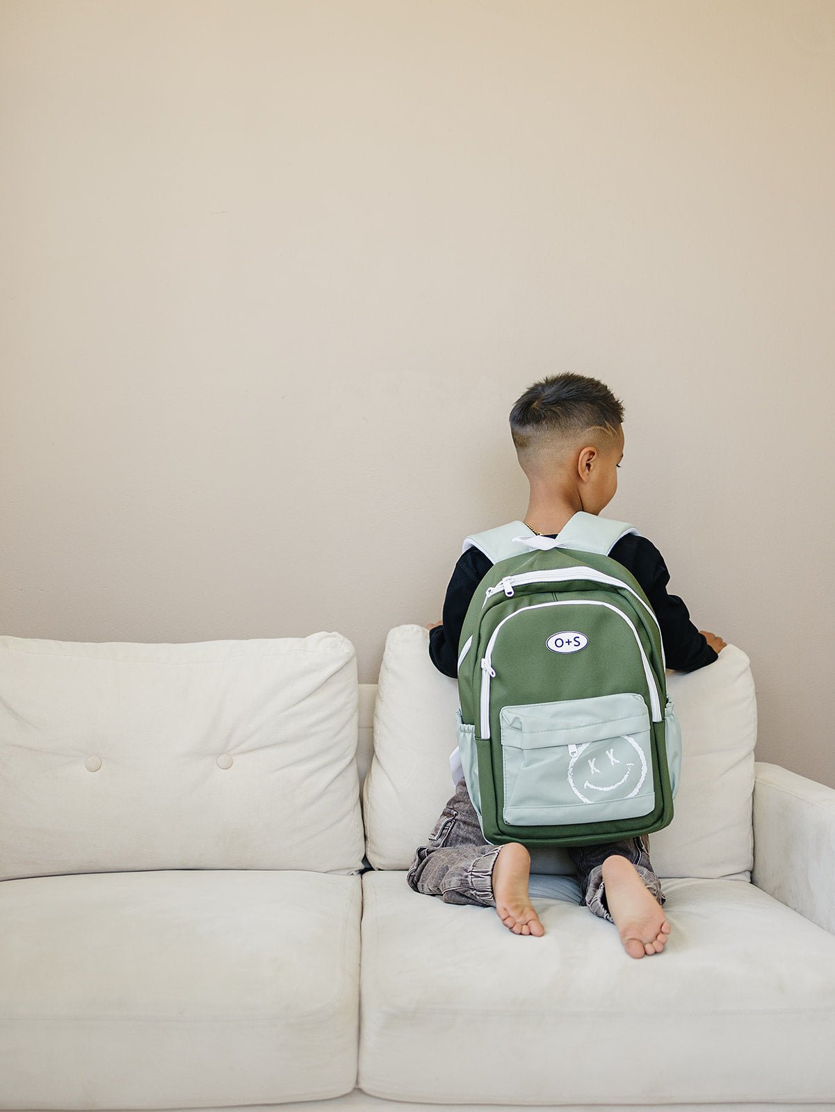 Kids Backpack - Olive + Scout