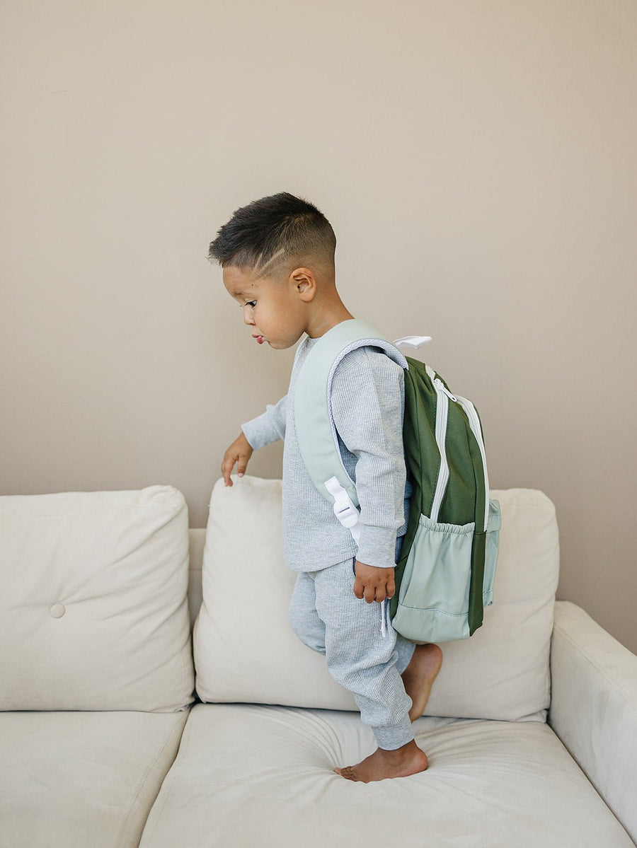 Kids Backpack - Olive + Scout