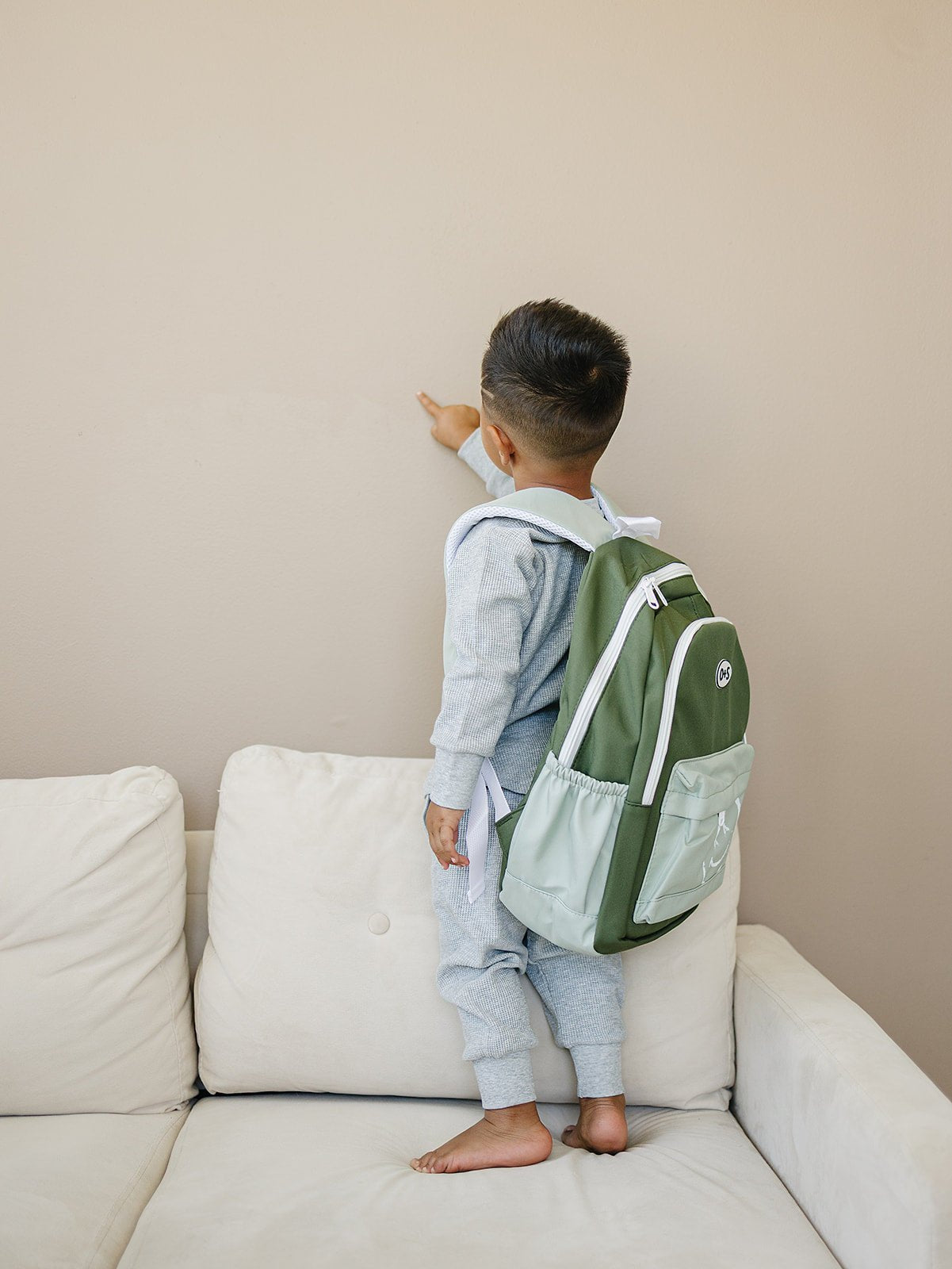Kids Backpack - Olive + Scout
