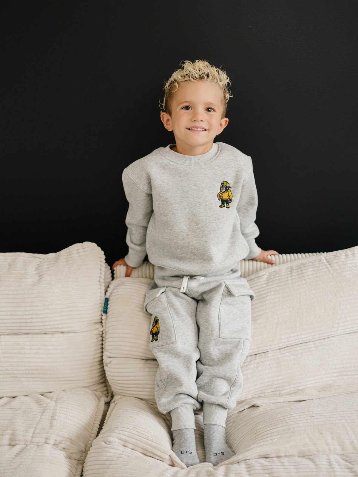 Lainey Jogger Set - Olive + Scout
