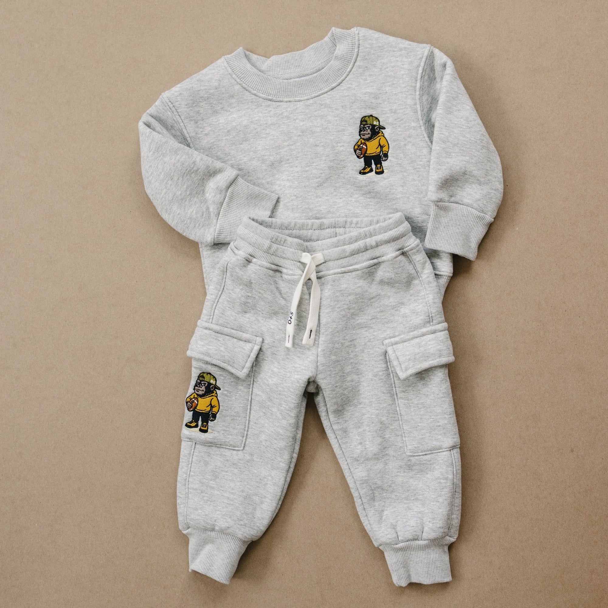 Lainey Jogger Set - Olive + Scout