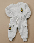 Lainey Jogger Set - Olive + Scout