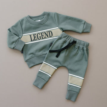 Legend Jogger Set - Olive + Scout