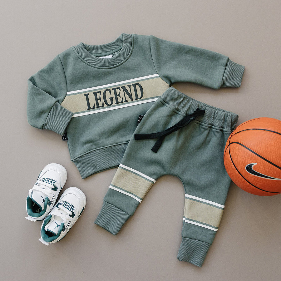 Legend Jogger Set - Olive + Scout