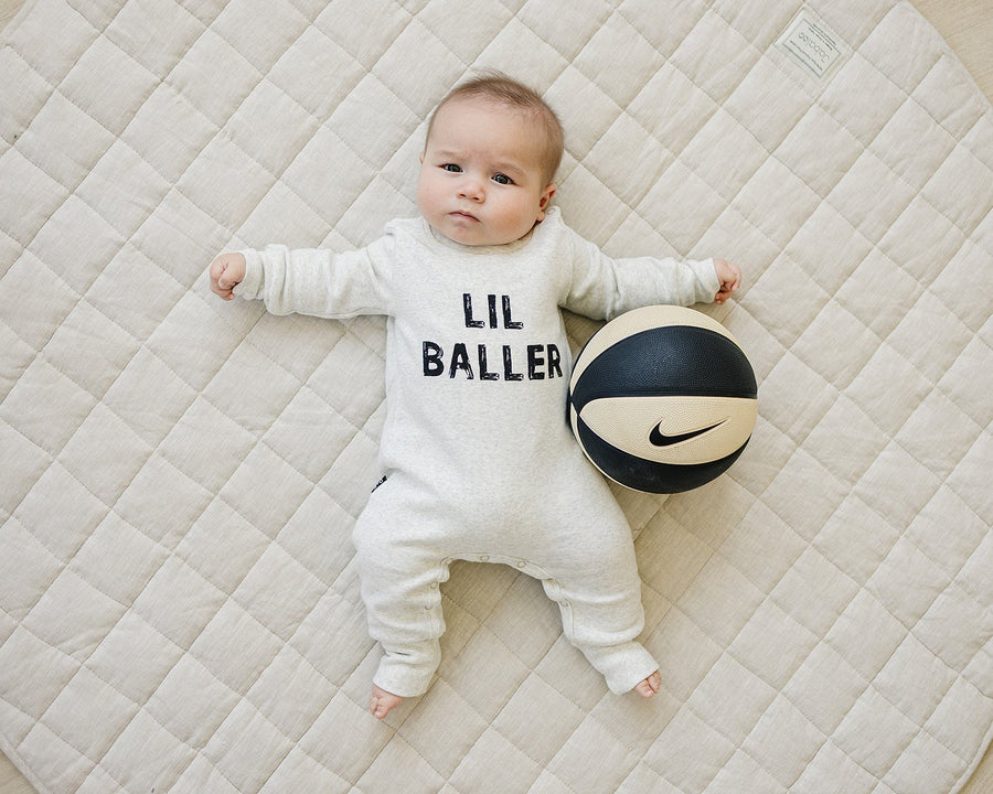 Lil Baller One Piece - Olive + Scout