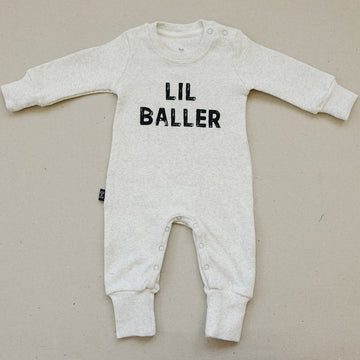 Lil Baller One Piece - Olive + Scout
