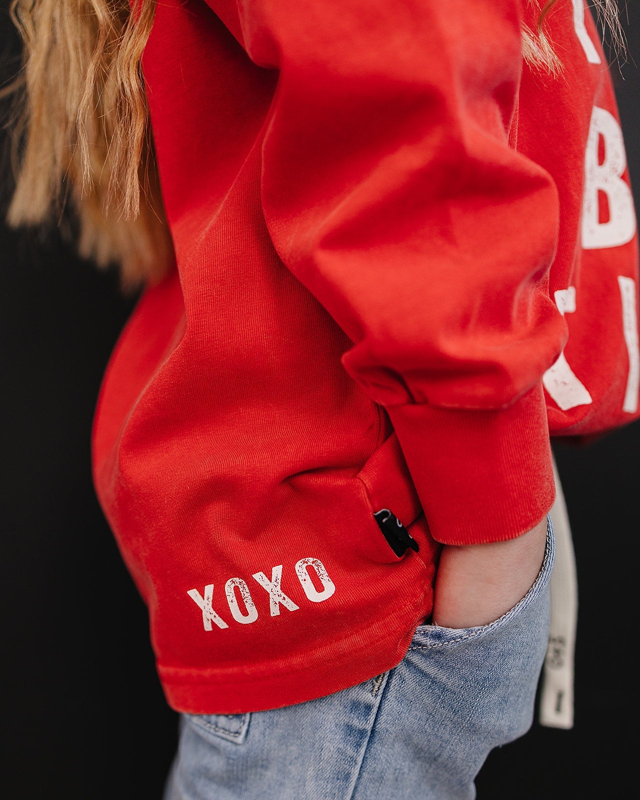 Love You Big Time Long Sleeve - Olive + Scout