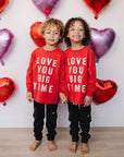 Love You Big Time Long Sleeve - Olive + Scout