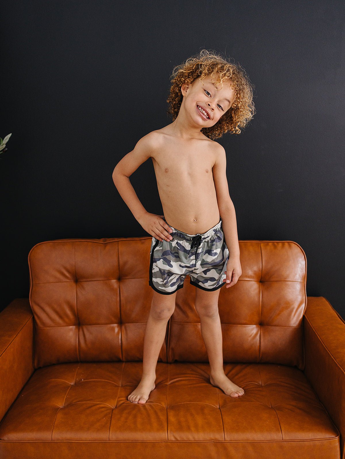 Luca Boardshorts - Olive + Scout