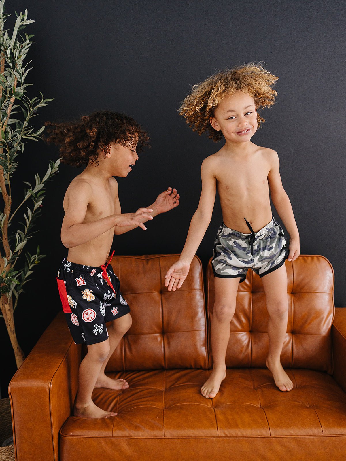 Luca Boardshorts - Olive + Scout