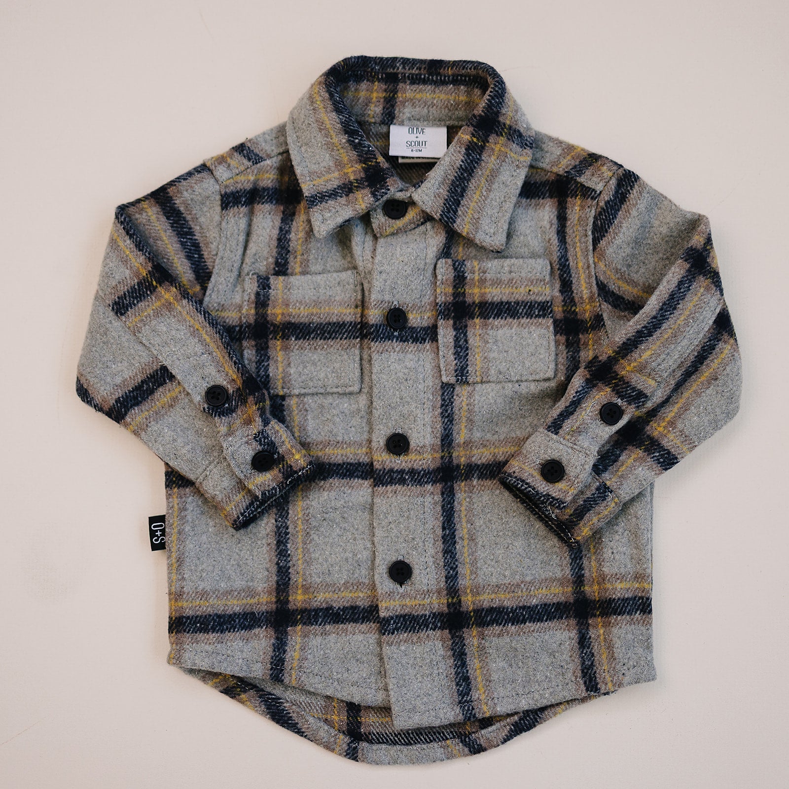 Max Button Up Shirt - Olive + Scout