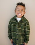 Max Button Up Shirt - Olive + Scout