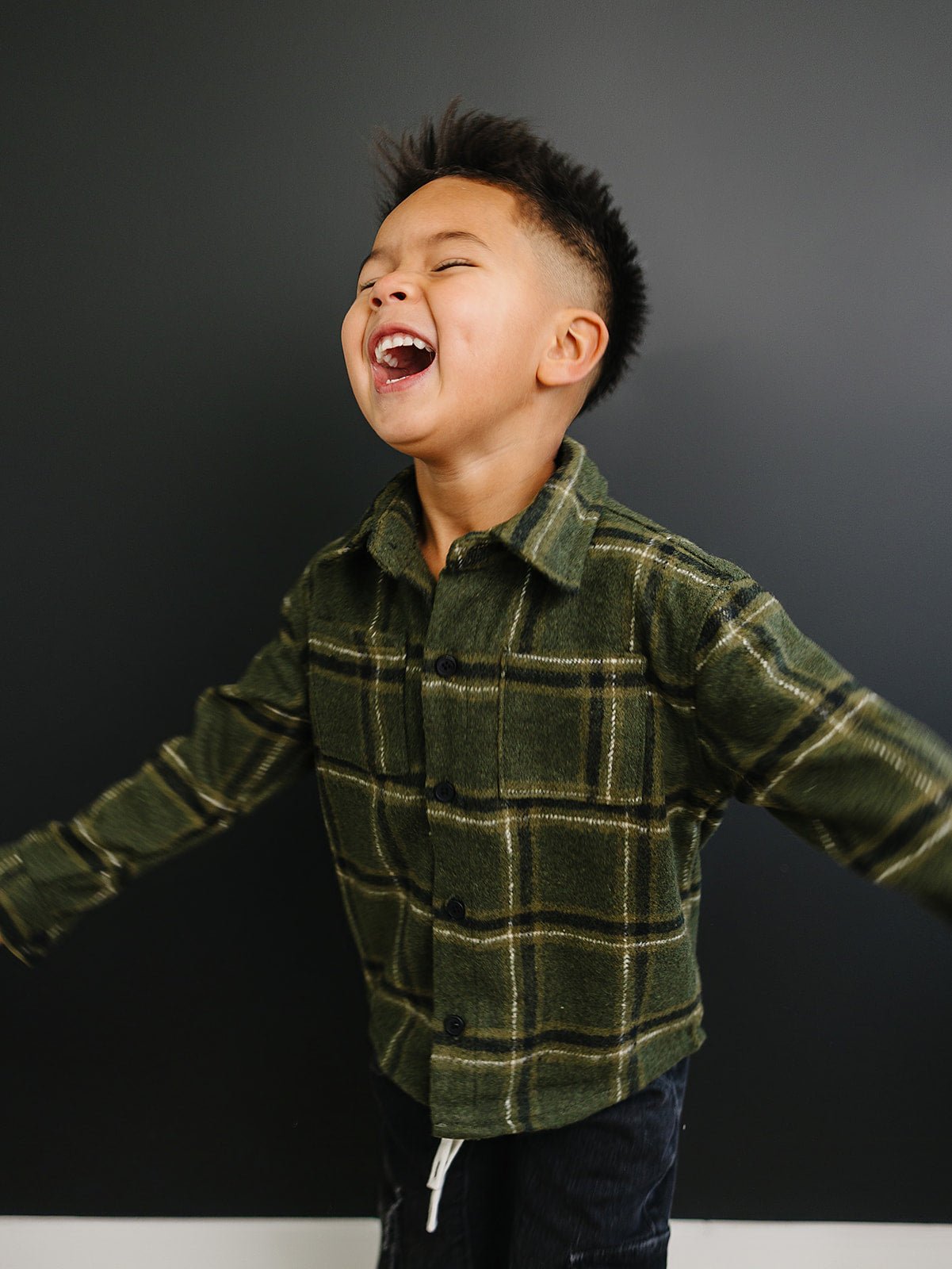 Max Button Up Shirt - Olive + Scout