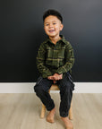 Max Button Up Shirt - Olive + Scout