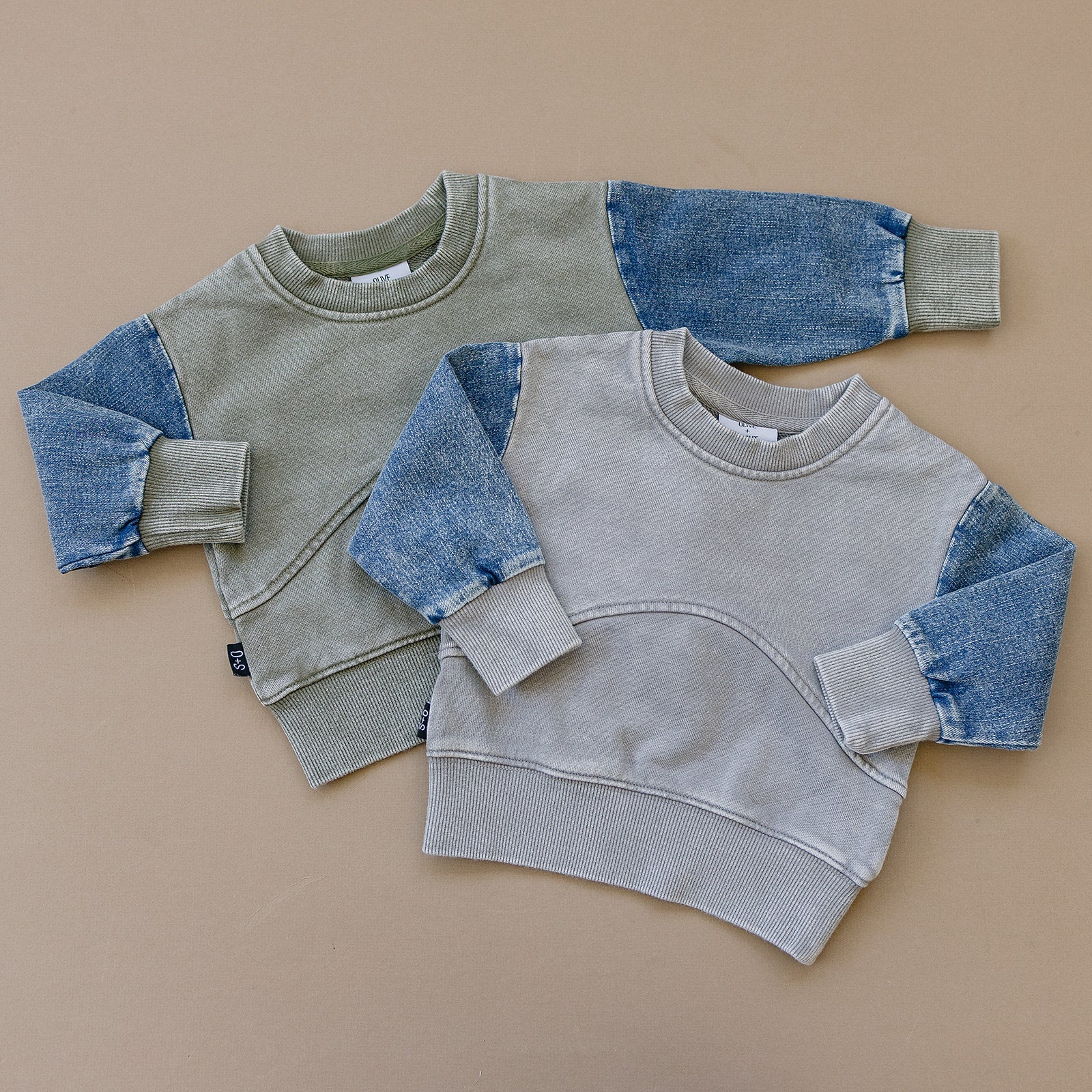 Morgan Crew Neck - Olive + Scout