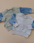 Morgan Crew Neck - Olive + Scout