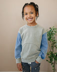 Morgan Crew Neck - Olive + Scout