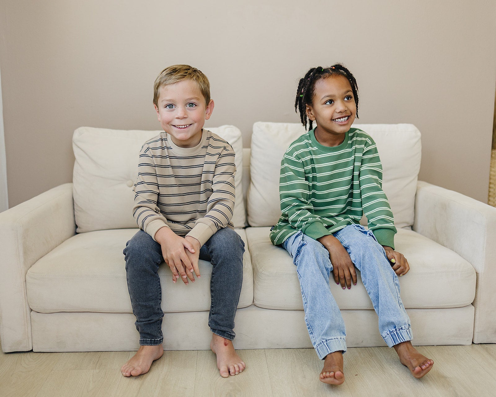 Ozzy Long Sleeve - Olive + Scout