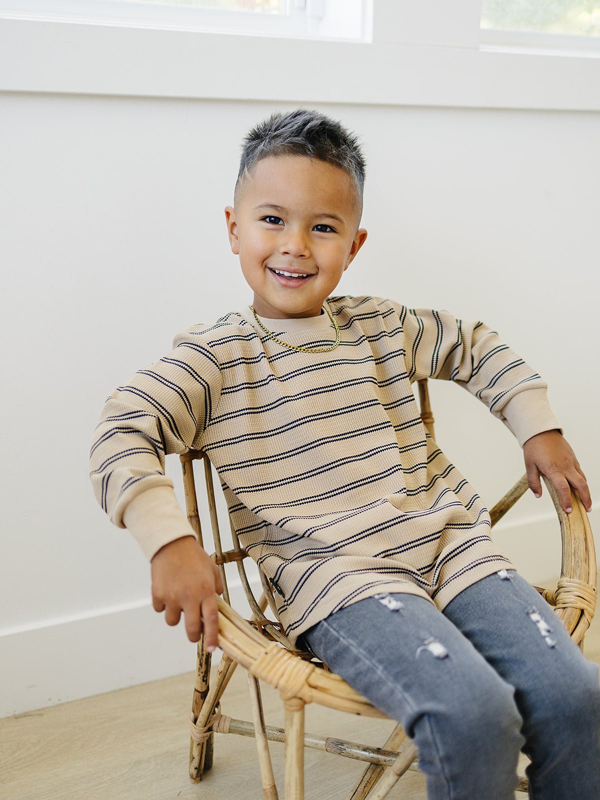 Ozzy Long Sleeve - Olive + Scout