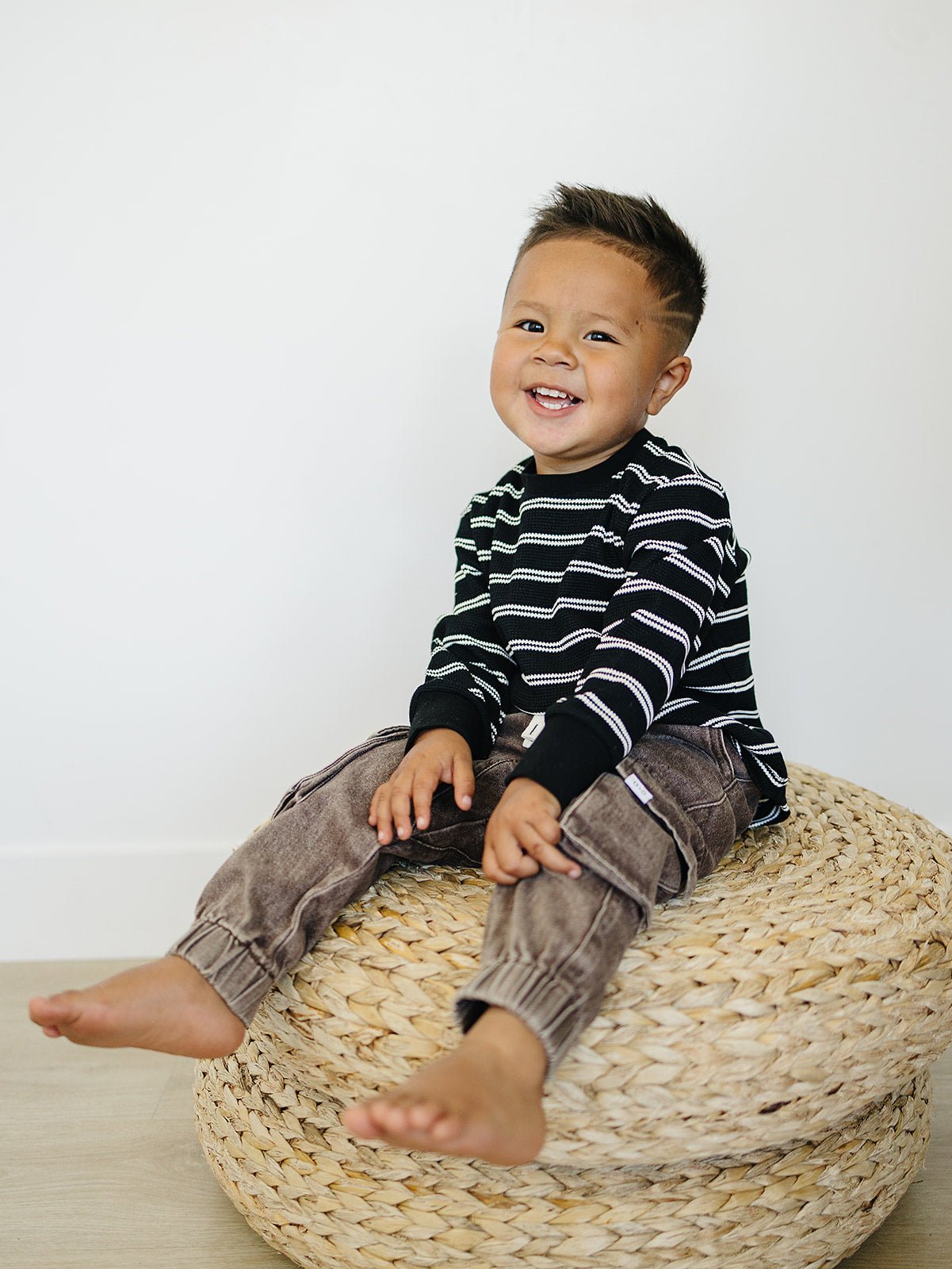 Ozzy Long Sleeve - Olive + Scout