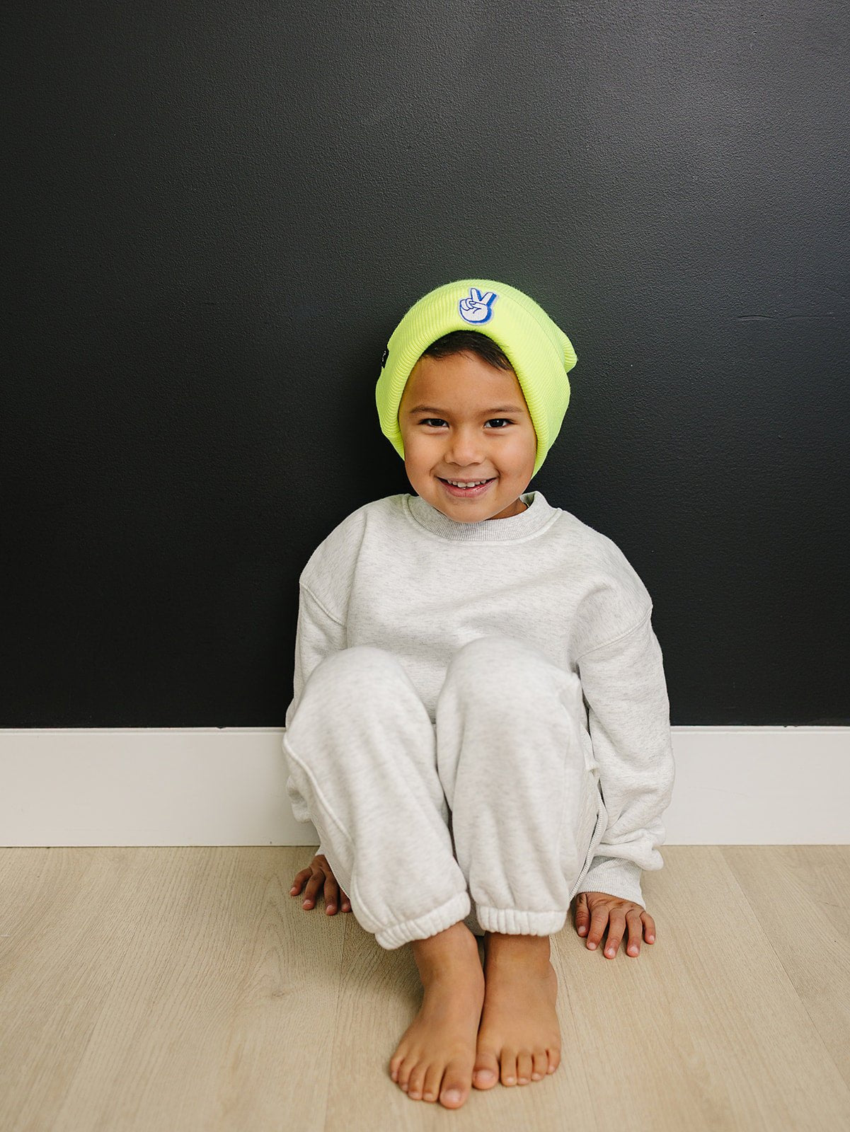 Patch Beanie - Olive + Scout