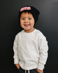 Patch Beanie - Olive + Scout