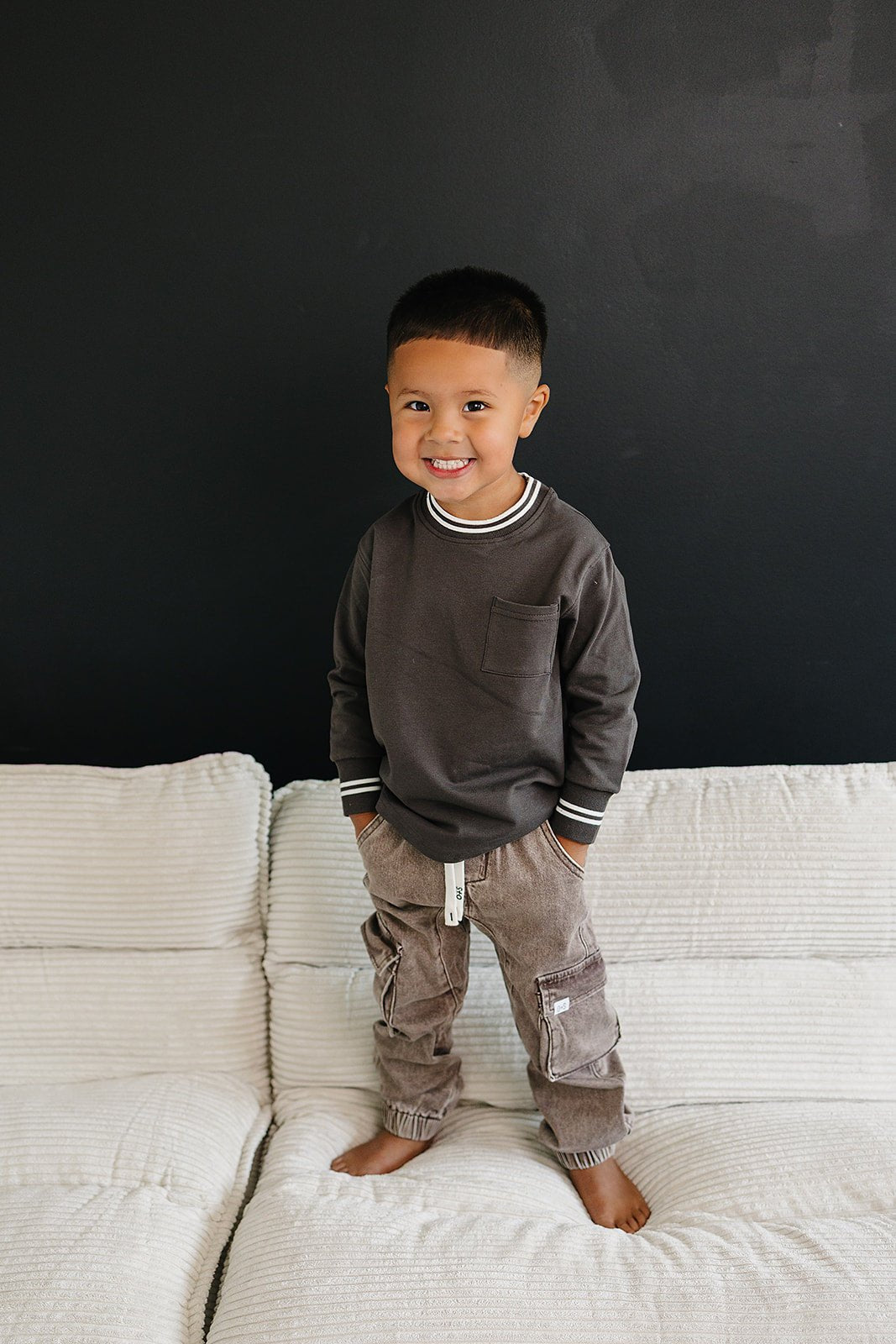 Paxton Long Sleeve - Olive + Scout