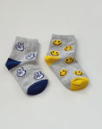 Smiley/Peace Socks 2 Pack