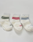 Crew Socks Striped 3 Pack