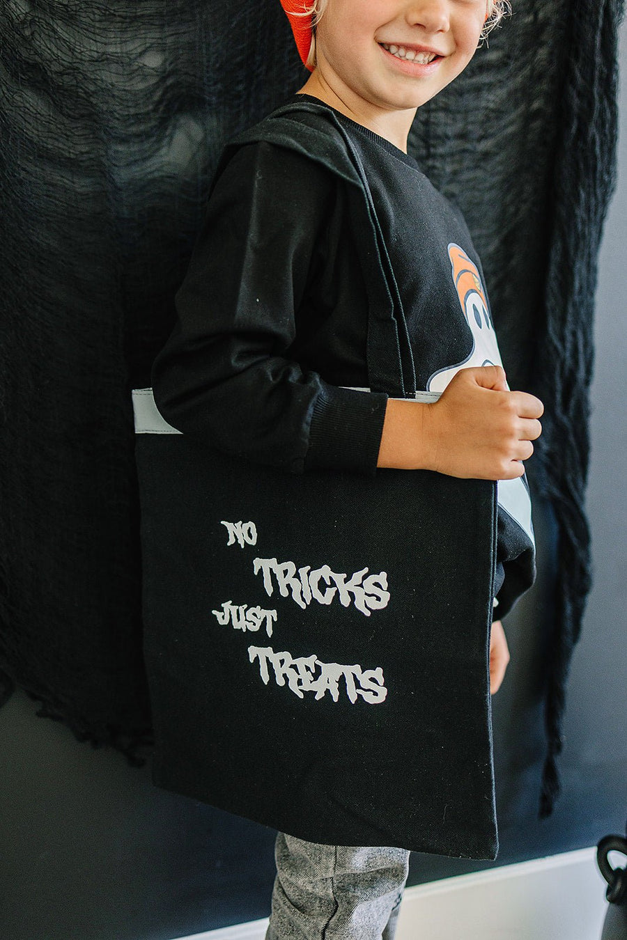 Reflective Trick - or - Treat Bag - Olive + Scout