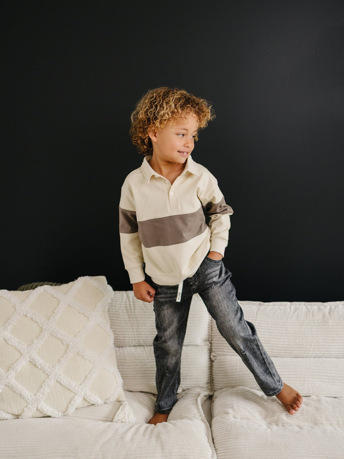 Rhodes Long Sleeve - Olive + Scout