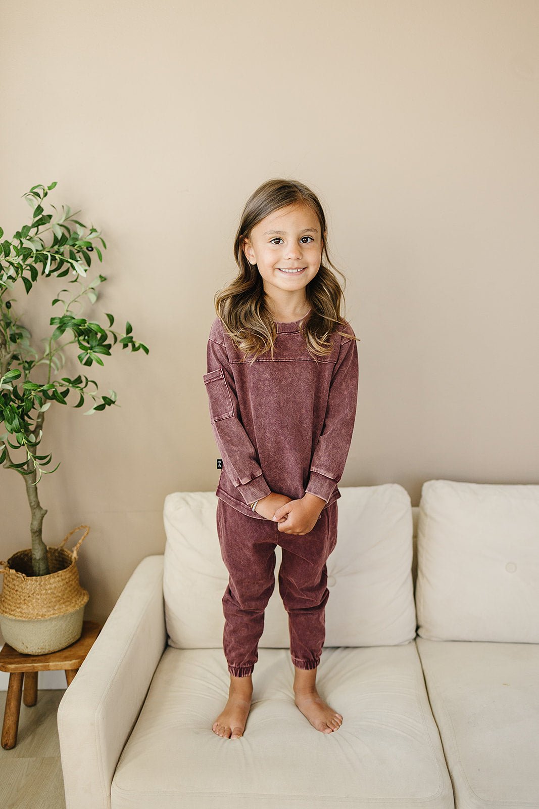 Riley Jogger Set - Olive + Scout