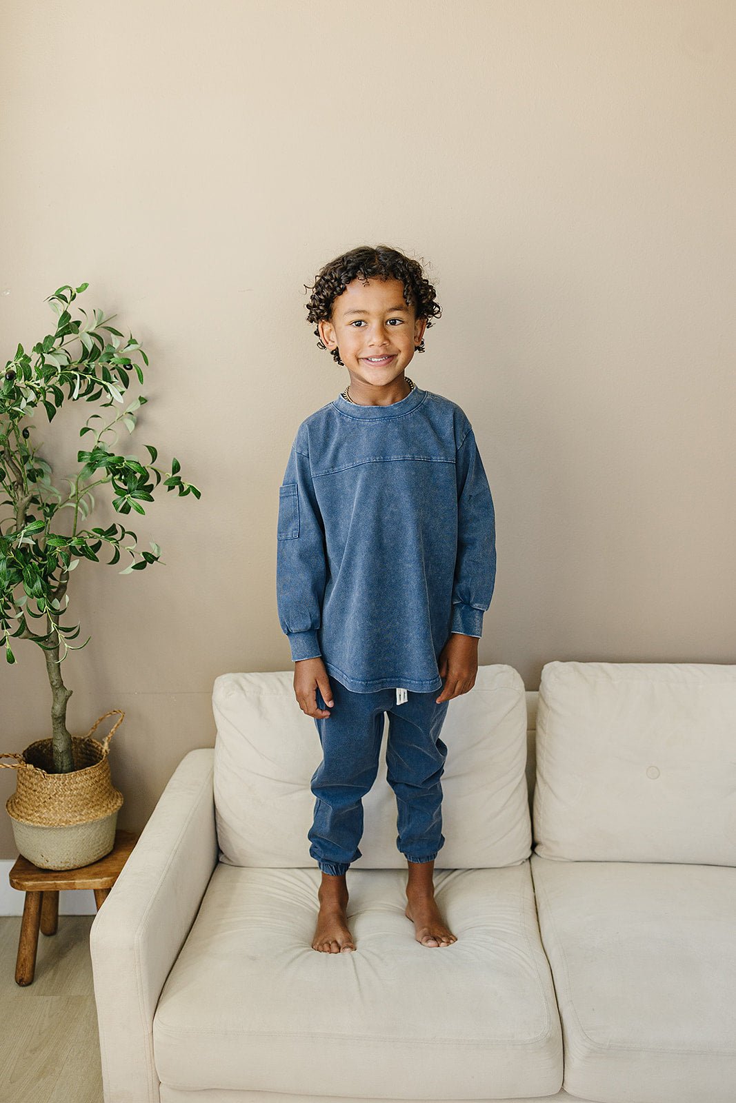 Riley Jogger Set - Olive + Scout