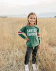 Santa's Favorite Long Sleeve - Olive + Scout