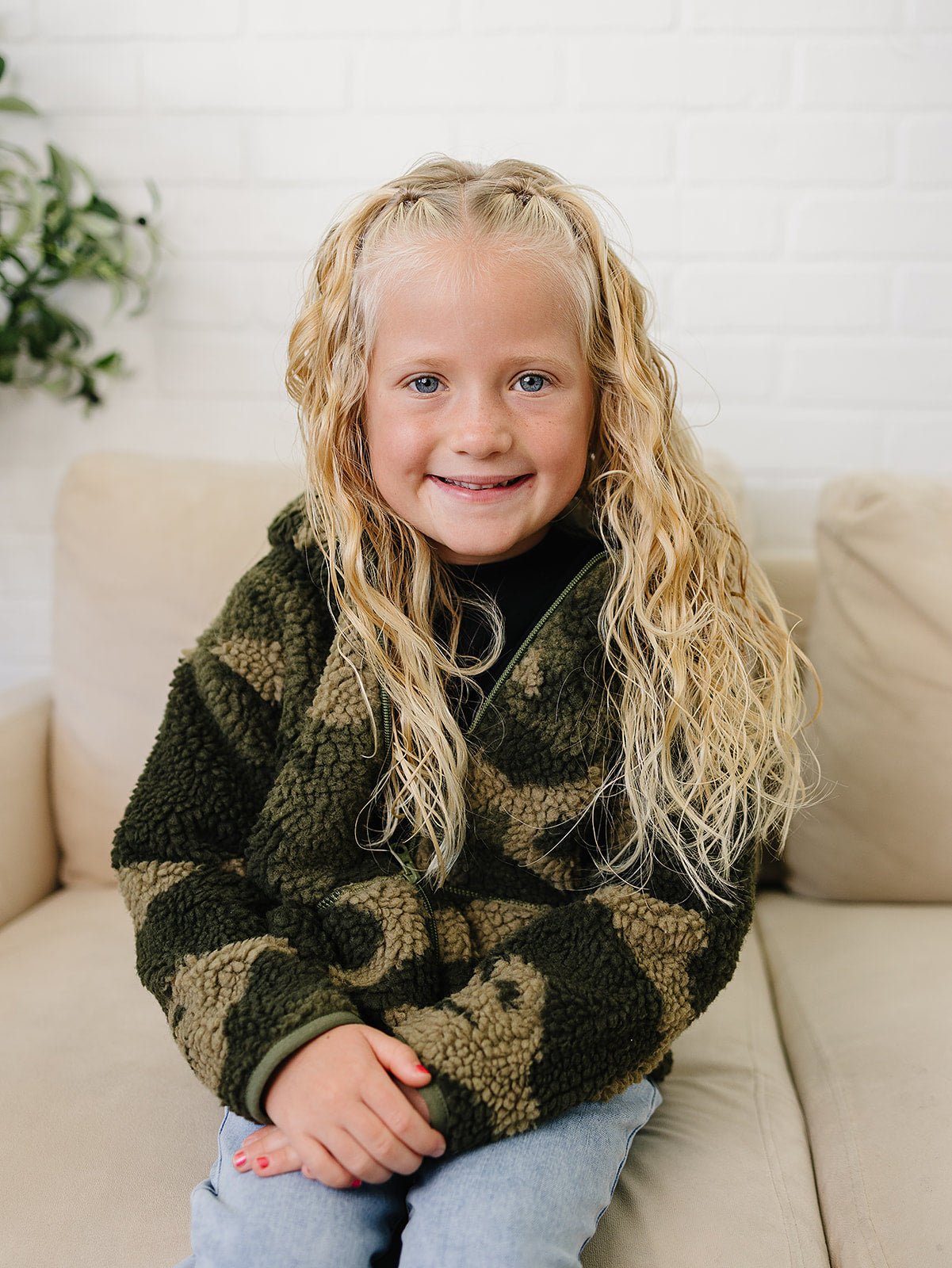 Shiloh Zip Up Jacket - Olive + Scout