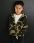 Shiloh Zip Up Jacket - Olive + Scout
