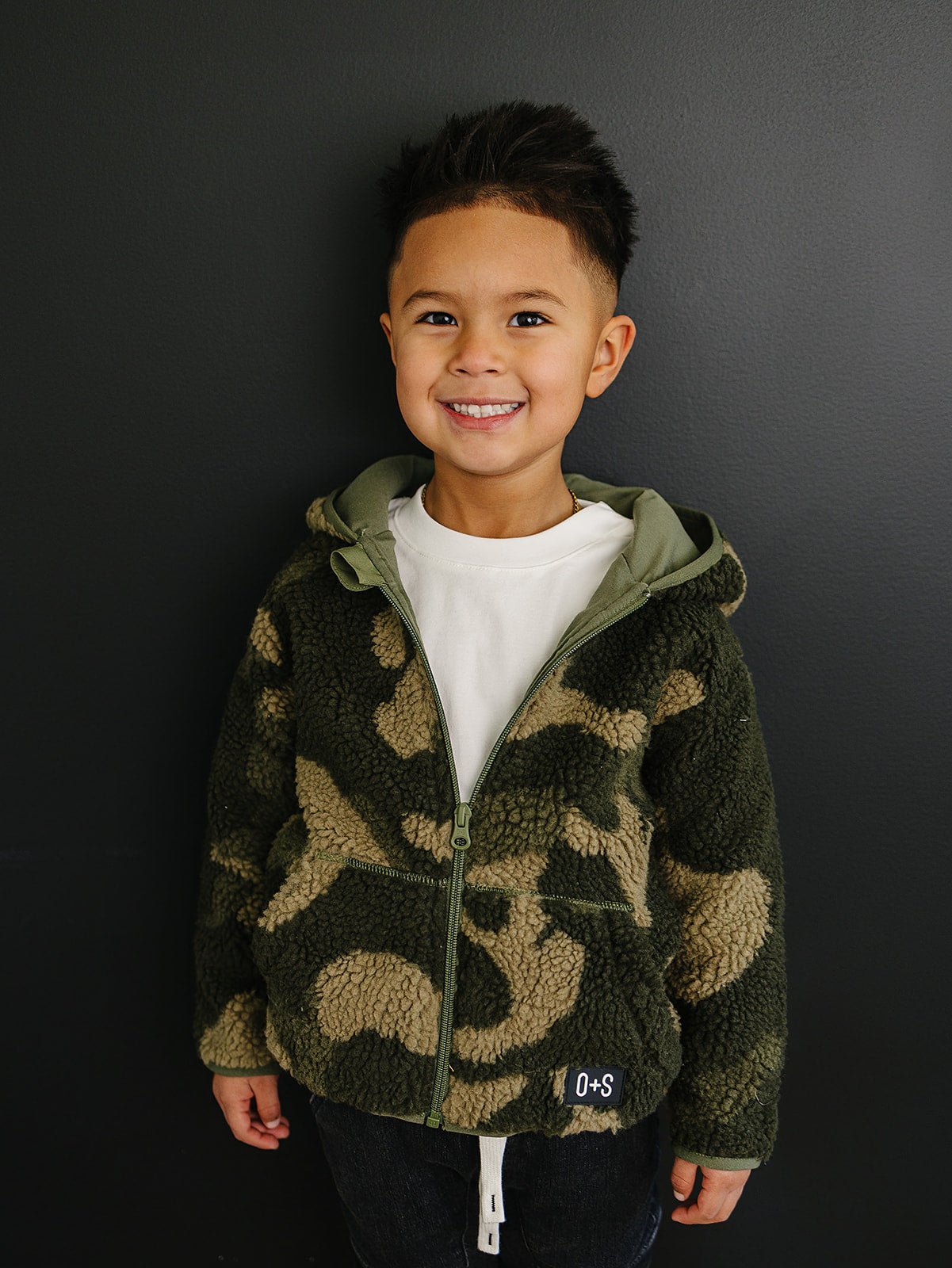 Shiloh Zip Up Jacket - Olive + Scout