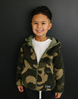 Shiloh Zip Up Jacket - Olive + Scout
