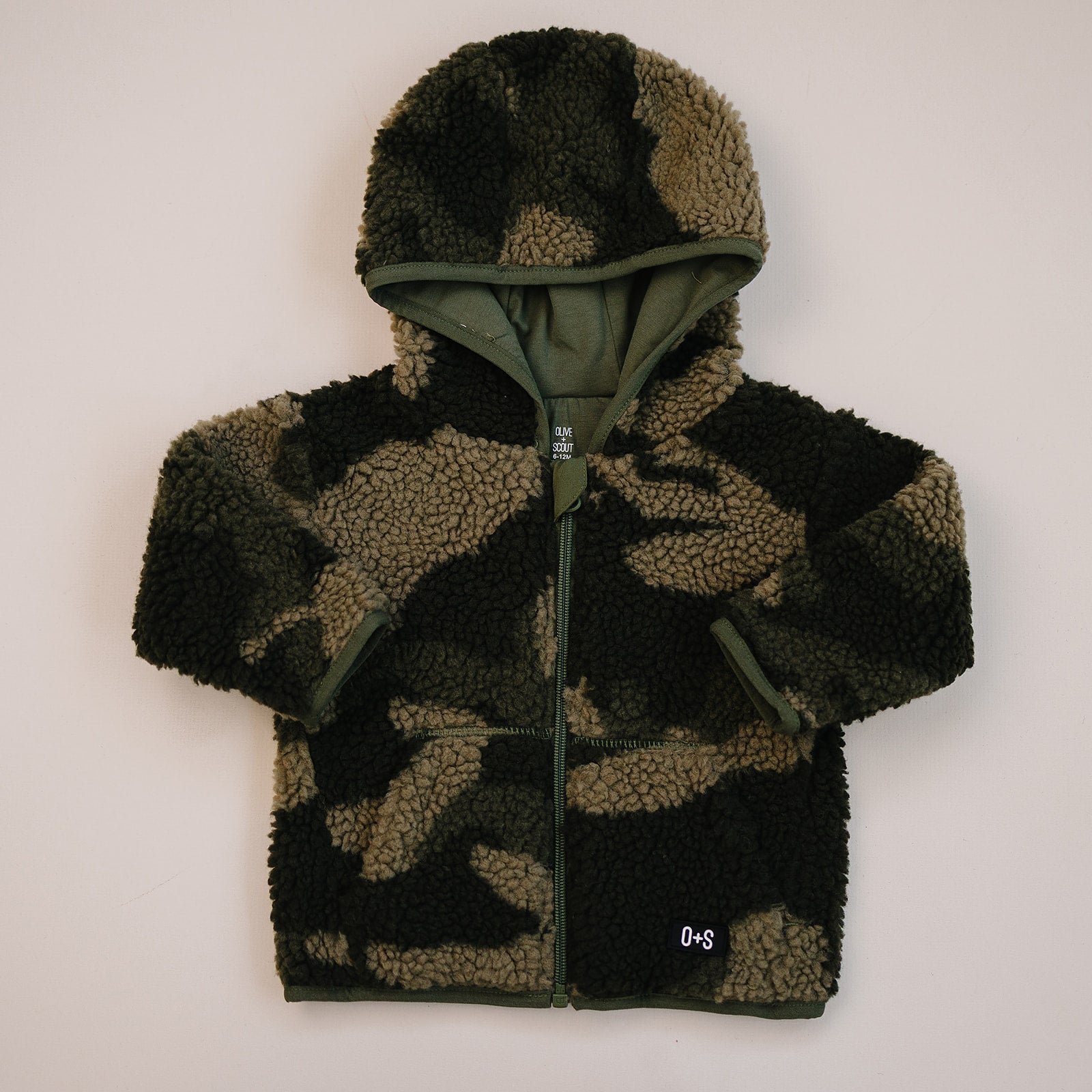 Shiloh Zip Up Jacket - Olive + Scout