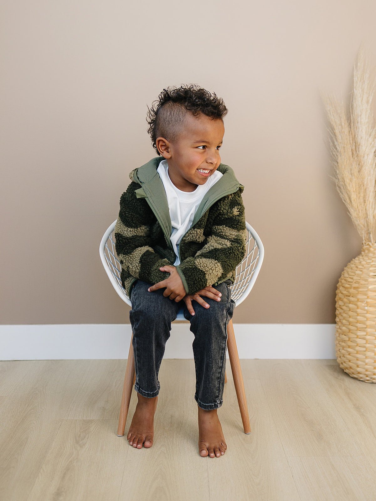 Shiloh Zip Up Jacket - Olive + Scout