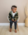 Shiloh Zip Up Jacket - Olive + Scout