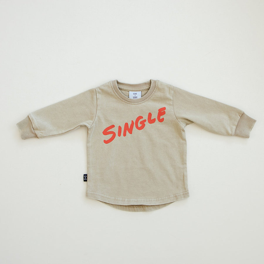 Single Long Sleeve - Olive + Scout