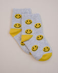 Smiley/Peace Socks 2 Pack - Olive + Scout