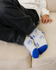 Smiley/Peace Socks 2 Pack - Olive + Scout