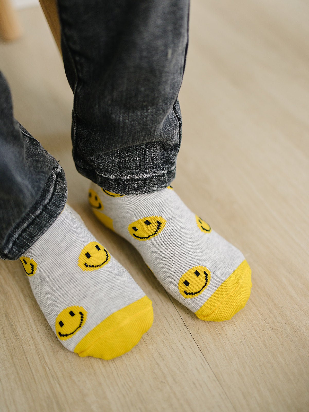 Smiley/Peace Socks 2 Pack - Olive + Scout