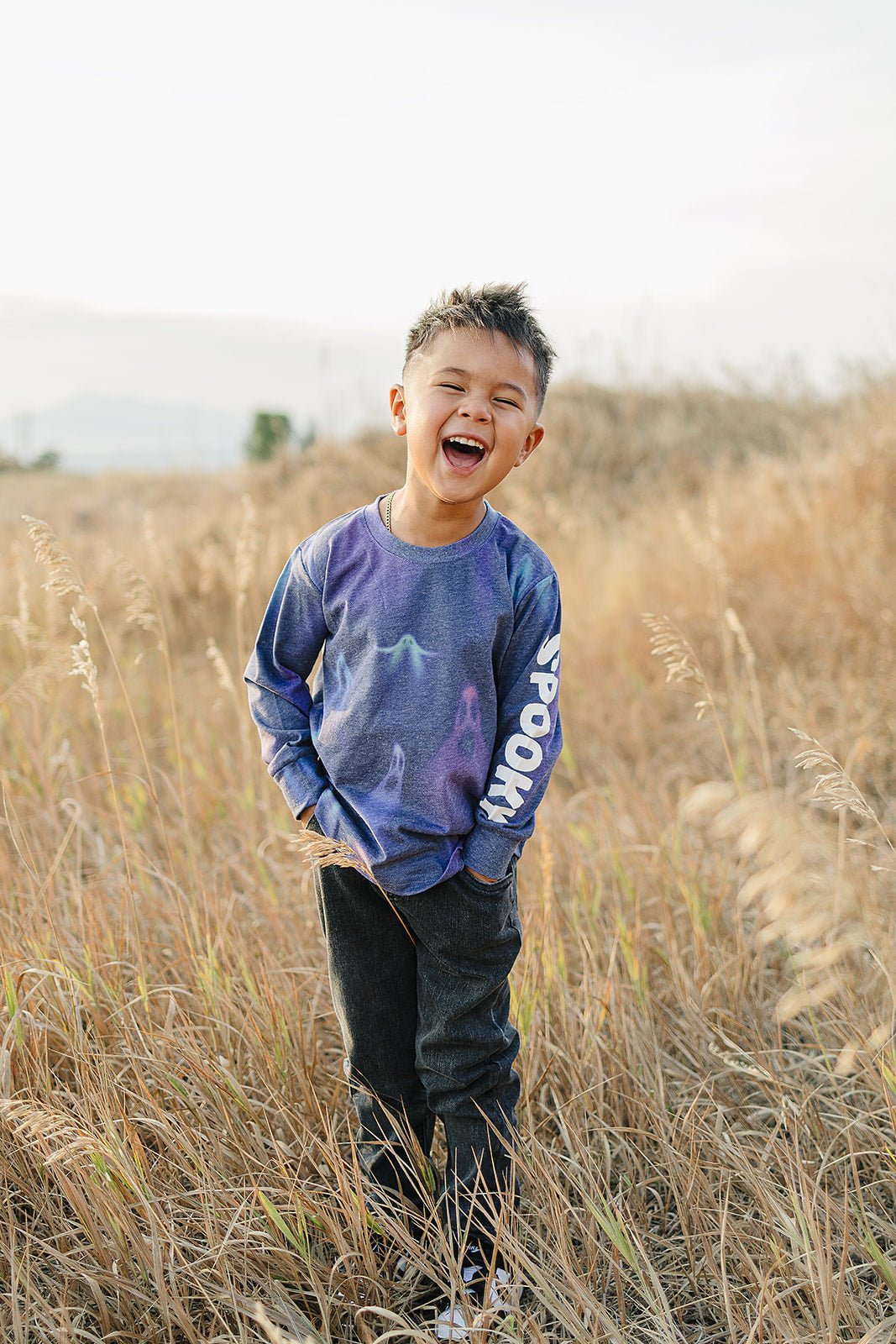 Spooky Long Sleeve - Olive + Scout