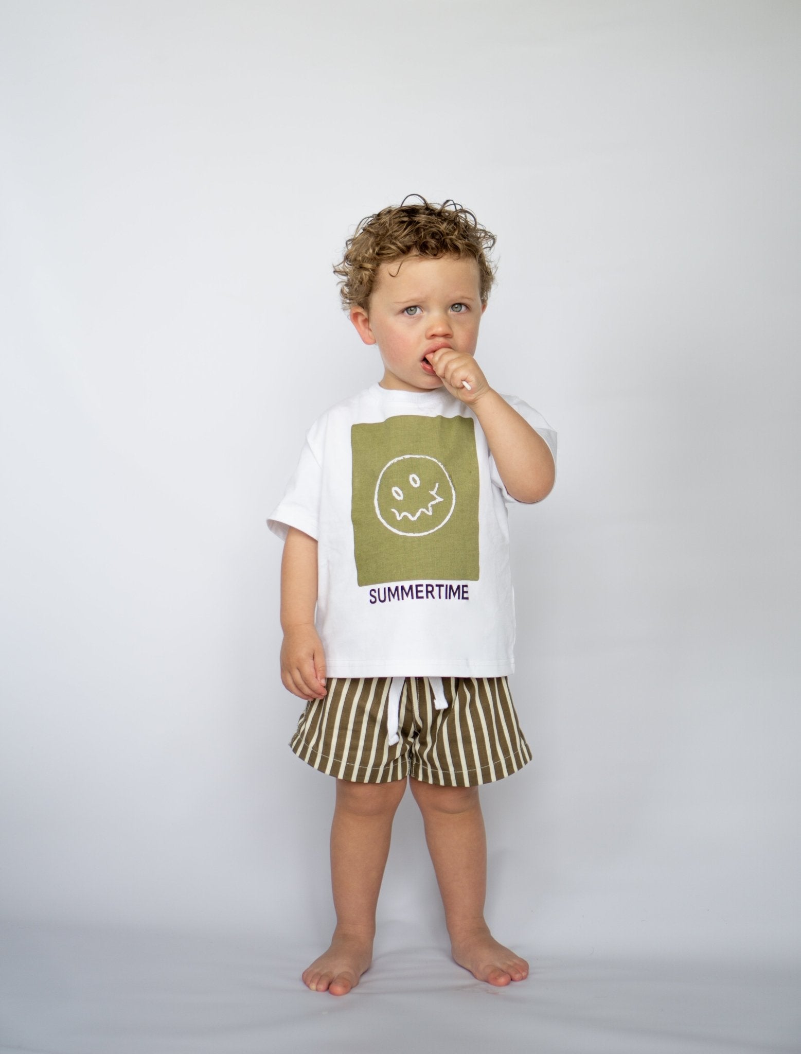 Summertime Graphic Tee - Olive + Scout