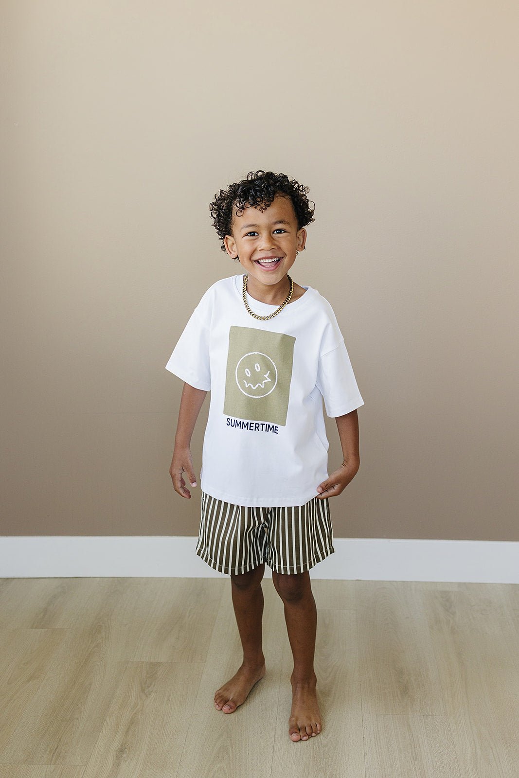 Summertime Graphic Tee - Olive + Scout