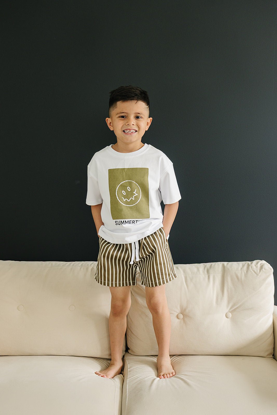 Summertime Graphic Tee - Olive + Scout